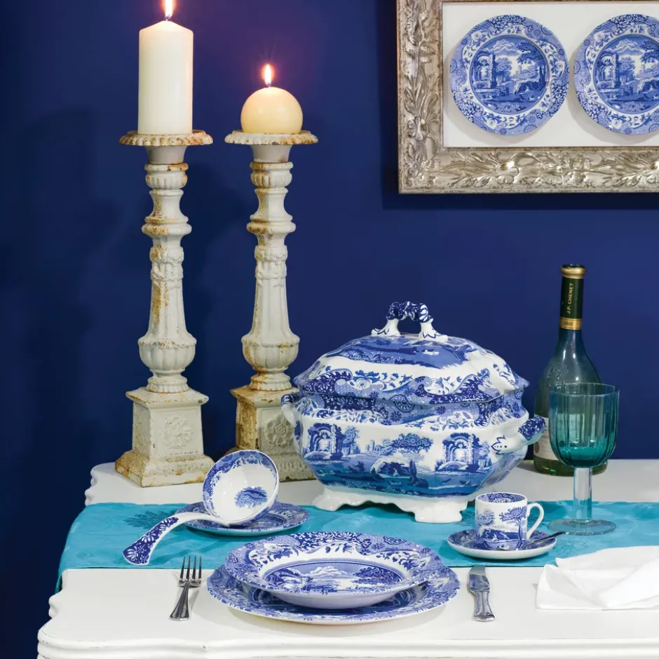 Blue Italian djup tallrik, Ø 23 cm