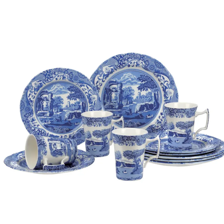 Blue Italian startset, 12 delar