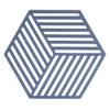 Bordsunderlägg Denim, Hexagon