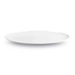 Boulogne tallrik oval 16,5x23 cm, Vit