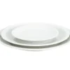Bourges tallrik flat vit, Ø24 cm