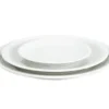 Bourges tallrik flat vit, Ø16,5 cm