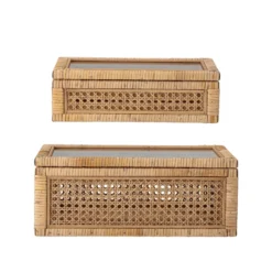 Box Låda 2-pack, Natur