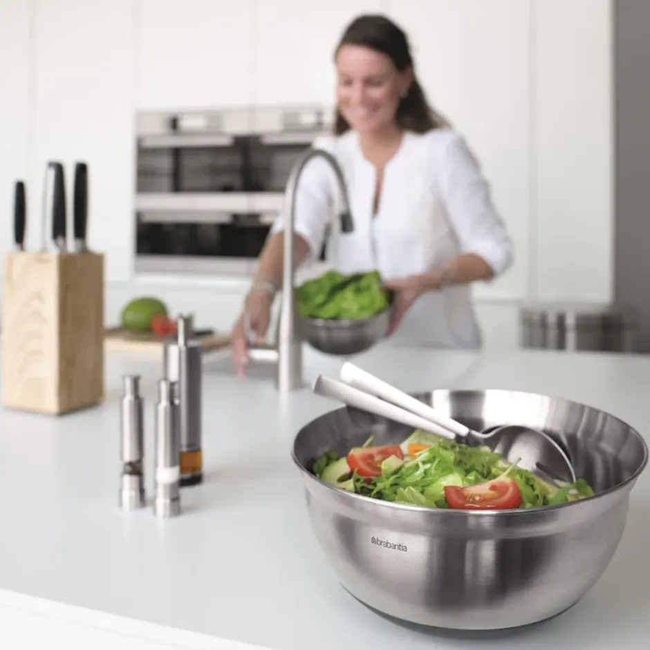 Brabantia tillredningsskål, svart 3 liter
