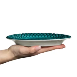 Bubbles oval tallrik 20 cm, Ocean