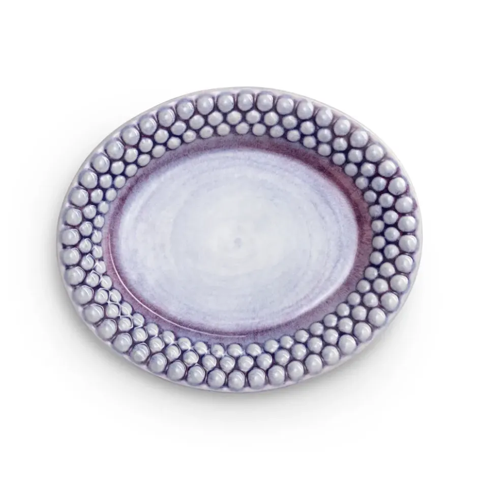 Bubbles oval tallrik 20 cm, Viol