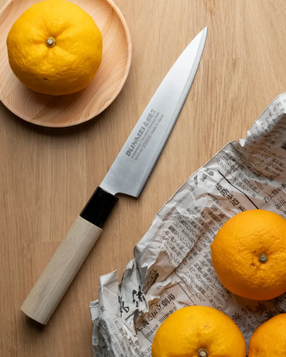 Bunmei allkniv 15 cm, Rostfritt stål