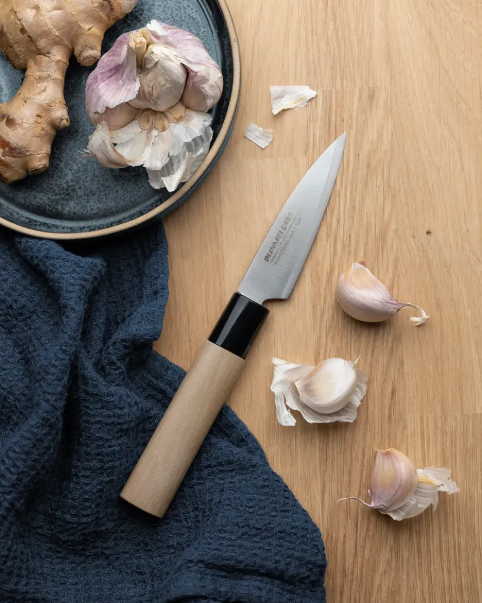 Bunmei skalkniv 9 cm, Rostfritt stål