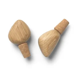 Cairn vinförslutare 2-pack, Oak