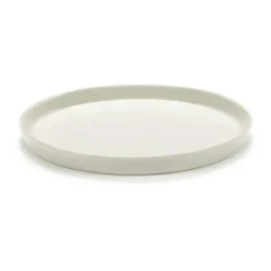 Cena tallrik hög M Ø22 cm, Ivory