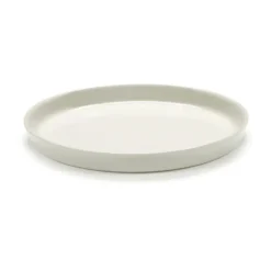 Cena tallrik hög S Ø18 cm, Ivory
