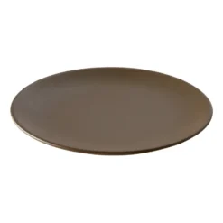 Ceramic Workshop assiett Ø19,5 cm, Chestnut-matte brown