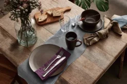 Ceramic Workshop assiett Ø19,5 cm, Chestnut-matte brown
