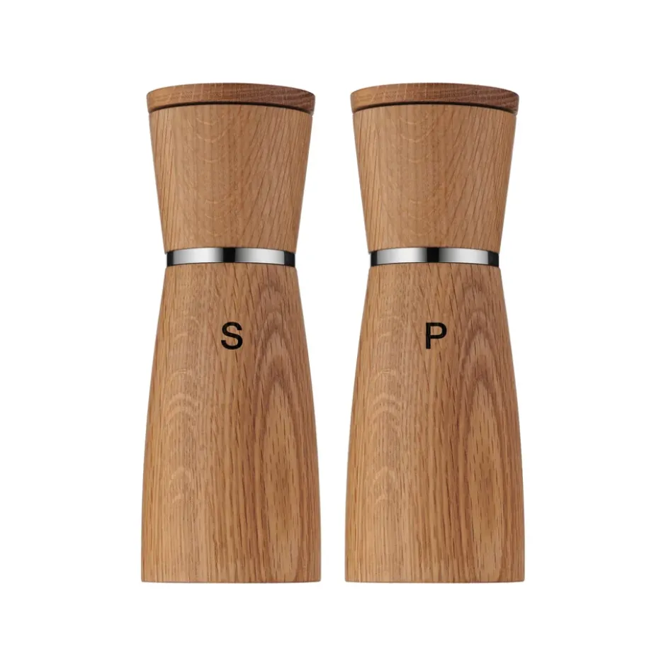 Ceramill Nature salt- och pepparkvarn set, Ek