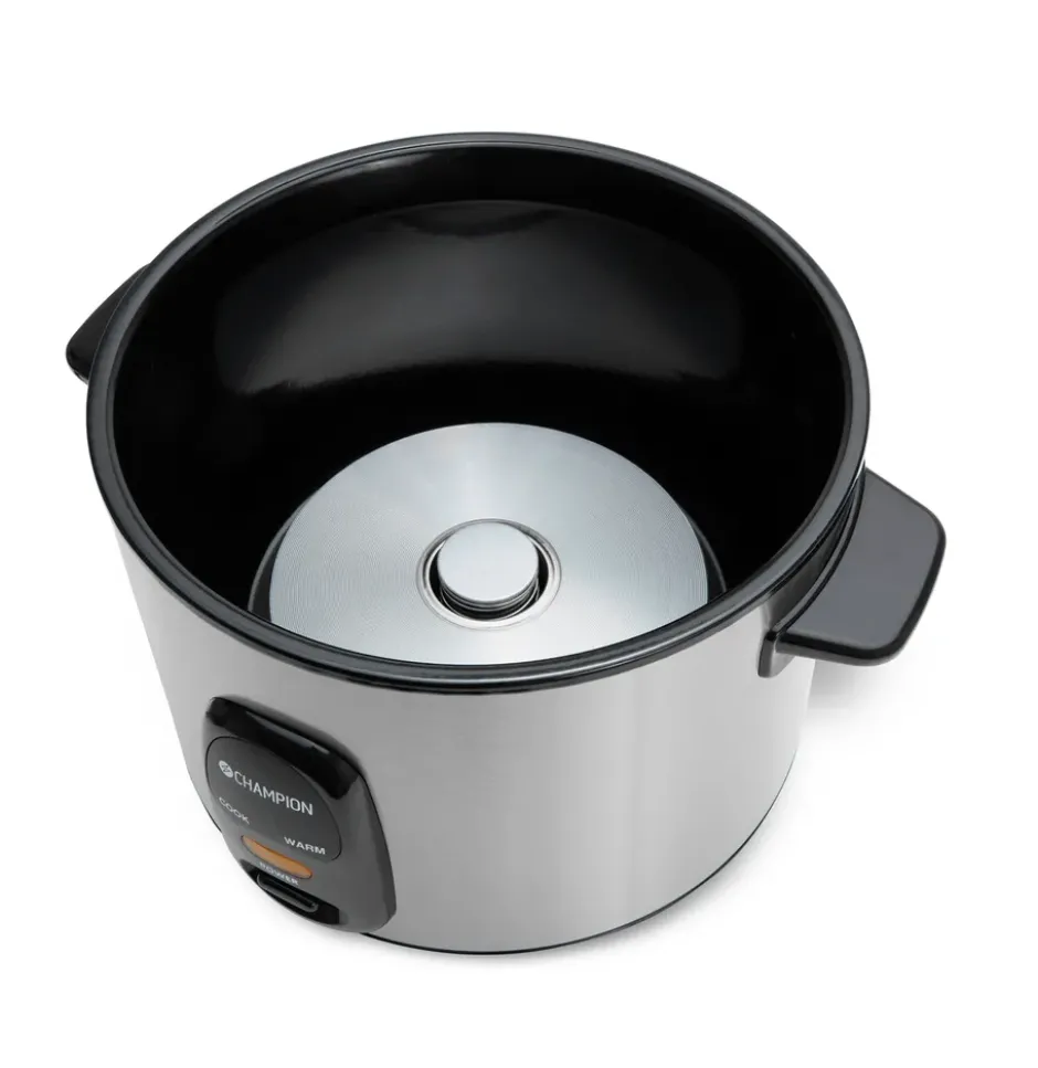 Champion Ceramic riskokare, Rostfritt stål, 1,5 L