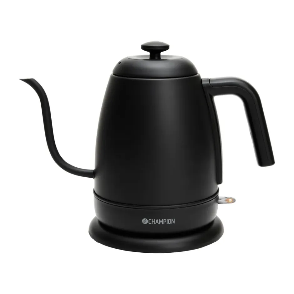 Champion Pour Over Elegant vattenkokare, Mattsvart, 1 L