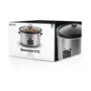 Champion slowcooker, Rostfritt stål, 6,5 L