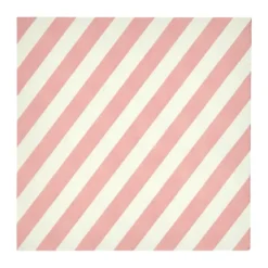 Check & Stripes pappersservett 25x25 cm 20-pack, Beige