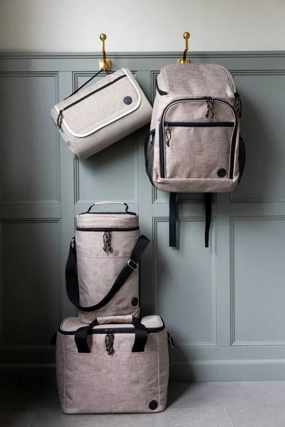 City kylväska hög 9 L, Beige