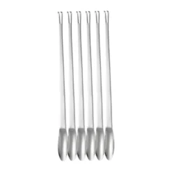 Classic skaldjursgaffel, Rostfritt stål, 6-pack, 24,5 cm