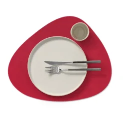 Cloud bordstablett vändbar curve L 1 st, Black-red