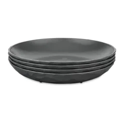 Club djup tallrik Ø22 cm 4-pack biocirk termoplast, Nature ash grey