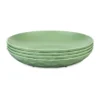 Club djup tallrik Ø22 cm 4-pack biocirk termoplast, Nature leaf green