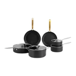 Combekk Element gryt- och stekpanneset 10-delar, Black