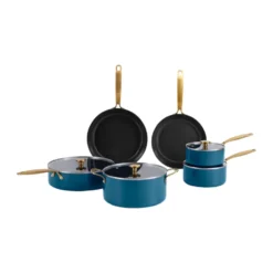 Combekk Element gryt- och stekpanneset 10-delar, Ocean Blue