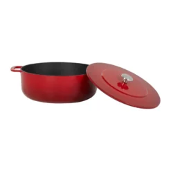 Combekk Enameled gjutjärnsgryta Ø28 cm, Cherry