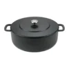 Combekk Enameled gjutjärnsgryta Ø28 cm, Black