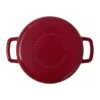 Combekk Enameled stekpanna gjutjärn Ø24 cm, Bordeaux