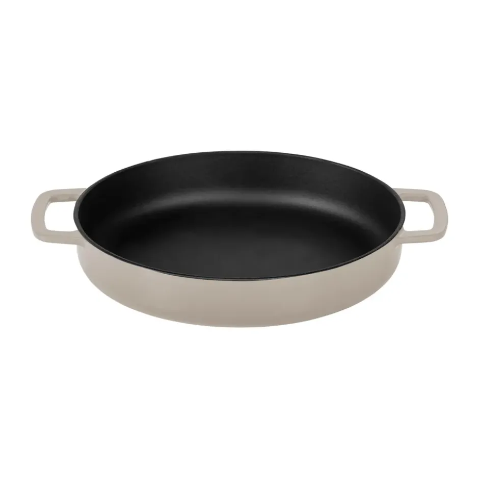 Combekk Enameled stekpanna gjutjärn Ø28 cm, Sand
