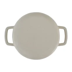 Combekk Enameled traktörpanna gjutjärn Ø28 cm, Sand-gold knob