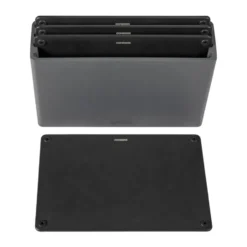 Combekk skärbräda 4-pack, Black-black