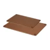 Combekk skärbräda trä 2-delar, Brown