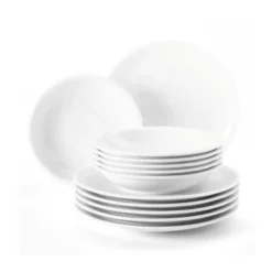 Compact servisset 12 delar, Vit