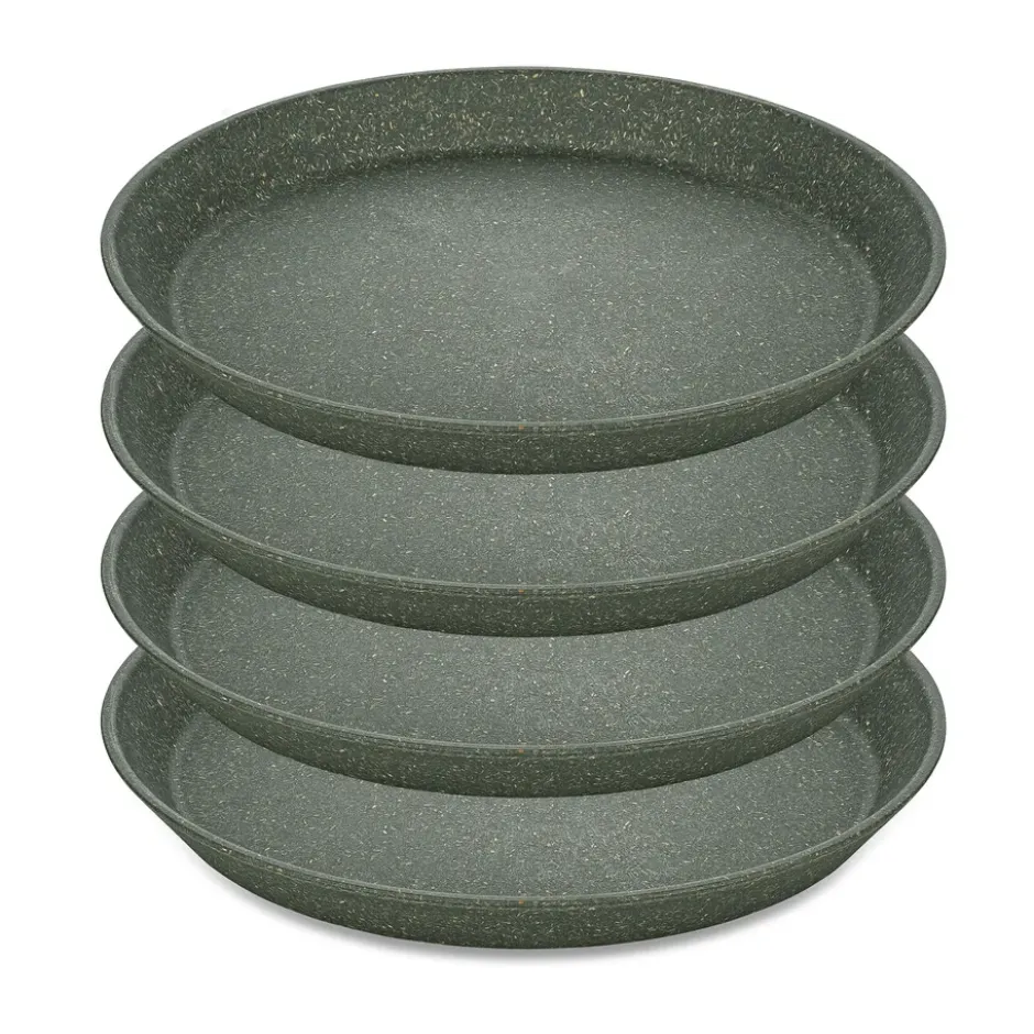 Connect assiett Ø20,5 cm 4-pack, Nature ash grey