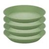 Connect djup tallrik Ø24 cm 4-pack, Nature leaf green