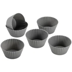 Cookie muffinsform 6-pack, Grå
