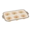 Cookie muffinsform 6 st, Beige