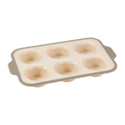 Cookie muffinsform 6 st, Beige