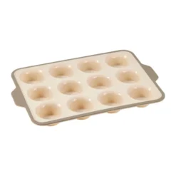 Cookie muffinsform 12 st, Beige
