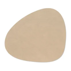 Corduroy bordstablett curve L, Sand