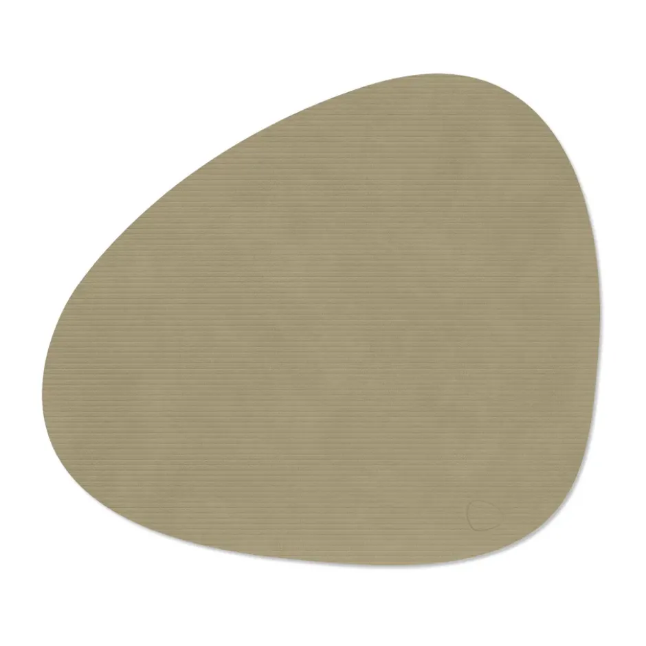 Corduroy bordstablett curve L, Herbal Dust