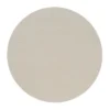 Corduroy bordstablett, Oyster white, circle, L