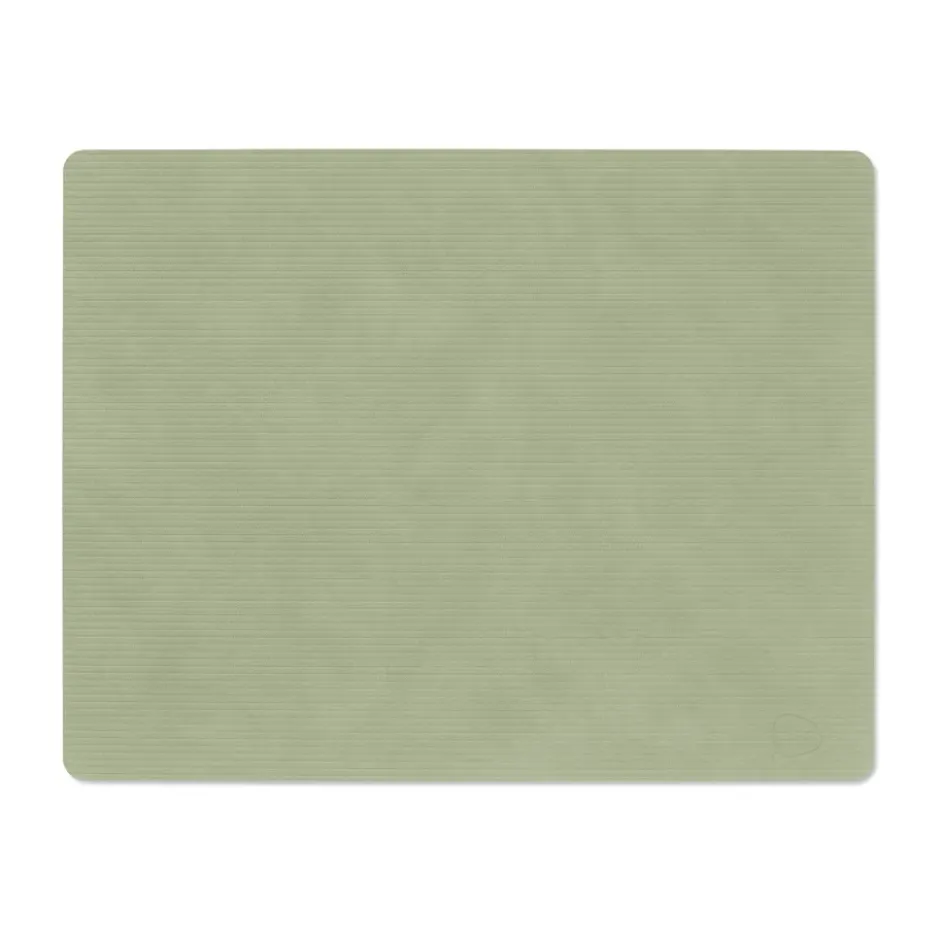 Corduroy bordstablett square L, Olive Green