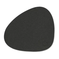 Core bordstablett curve S, Flecked anthracite