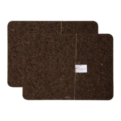 Cork bordstablett 30x40 cm 2-pack, Smoked