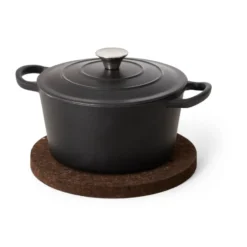 Cork grytunderlägg smoked, Ø27 cm